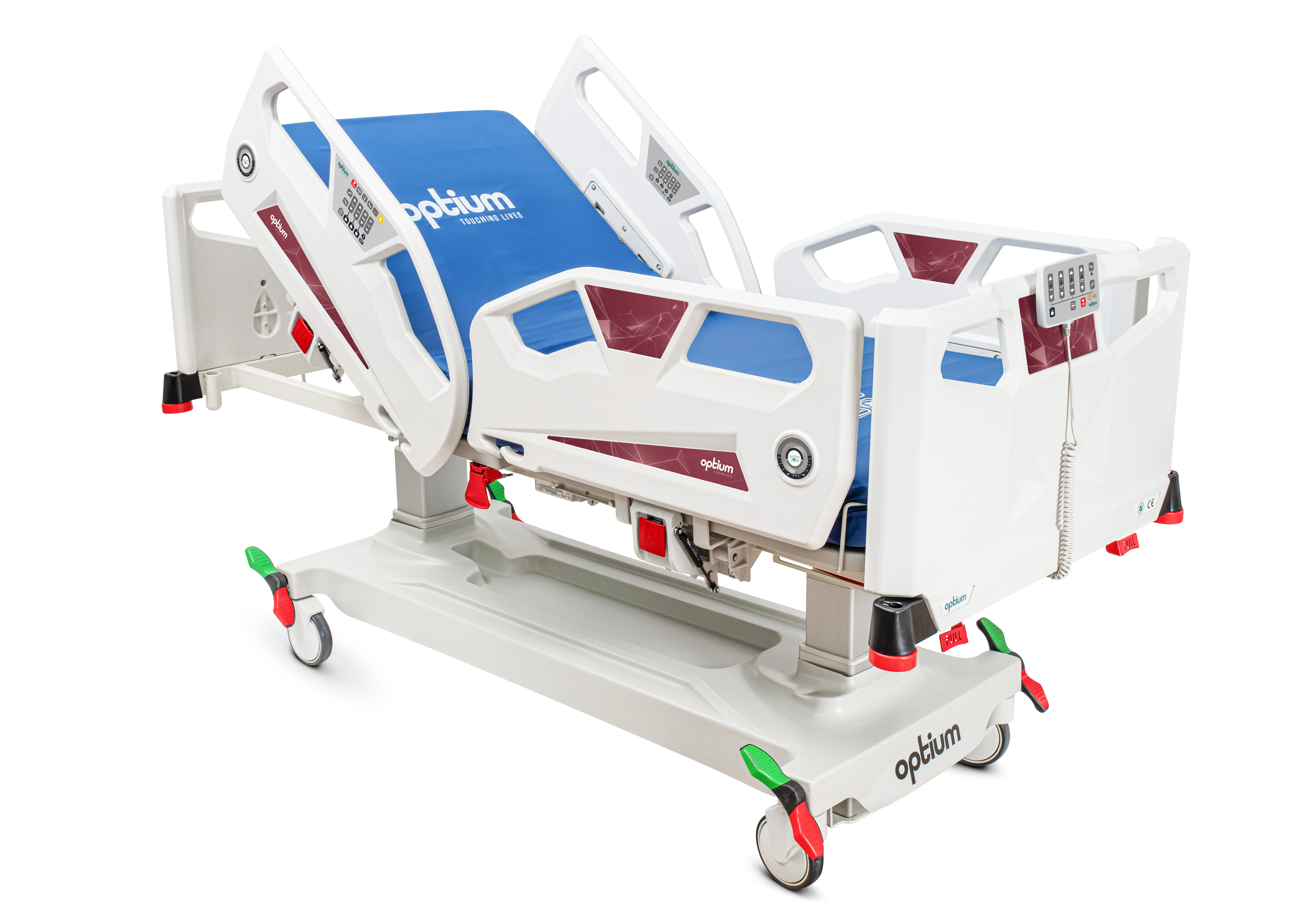 Electronic ICU Bed, Column Motors
